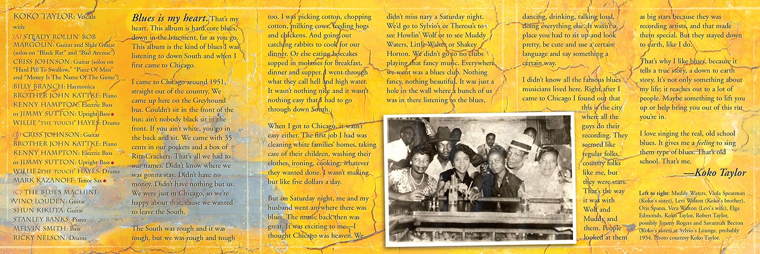 Koko Taylor booklet 2