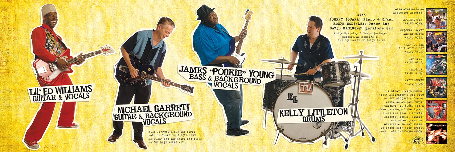 Lil Ed & The Blues Imperials booklet 2
