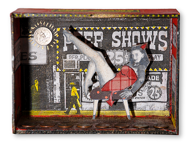 Peep Show cigar box